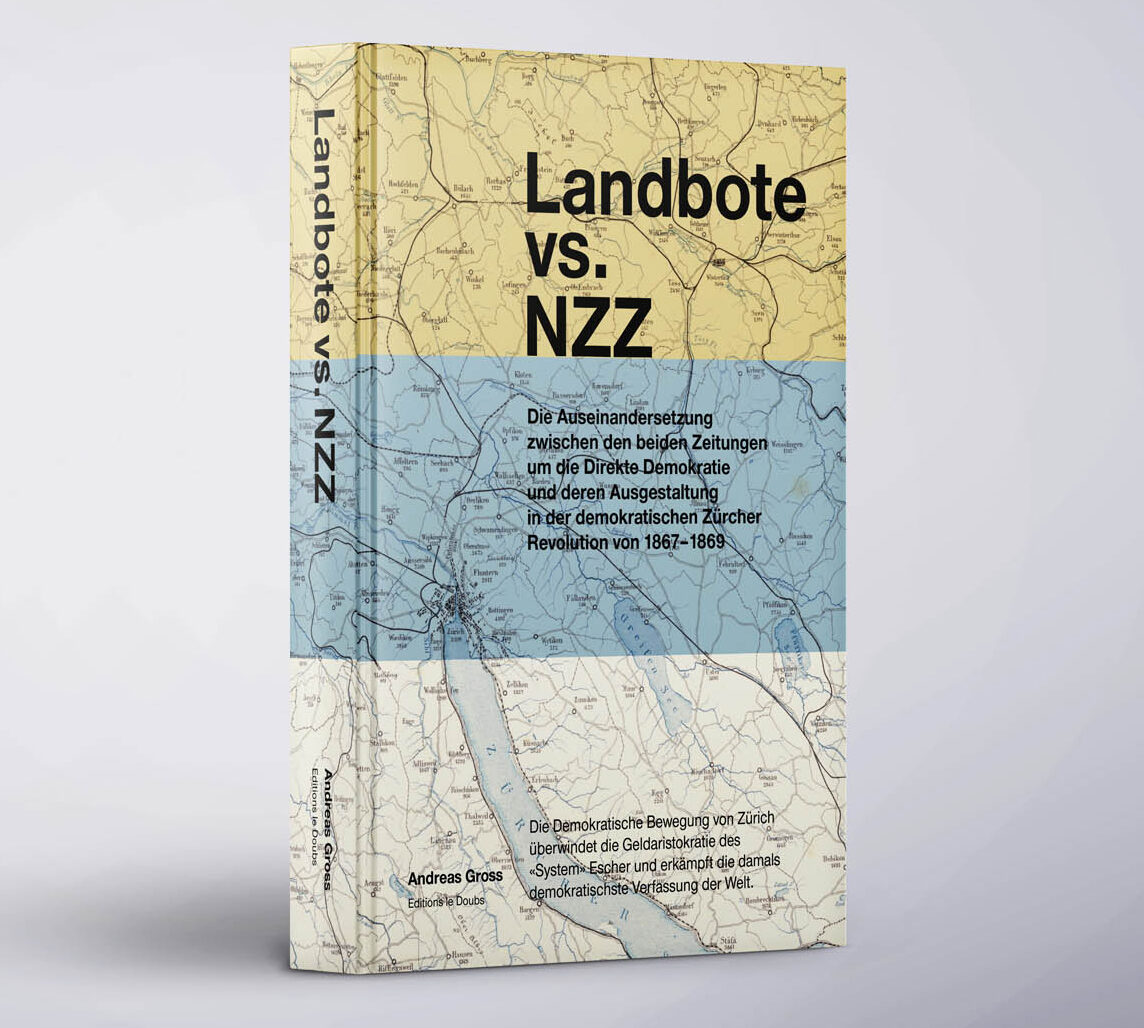 Buchgestaltung Landbote vs. NZZ